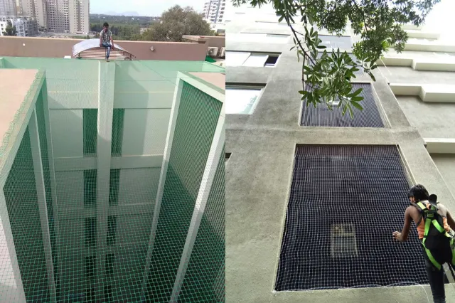 Duct Area Safety Nets 